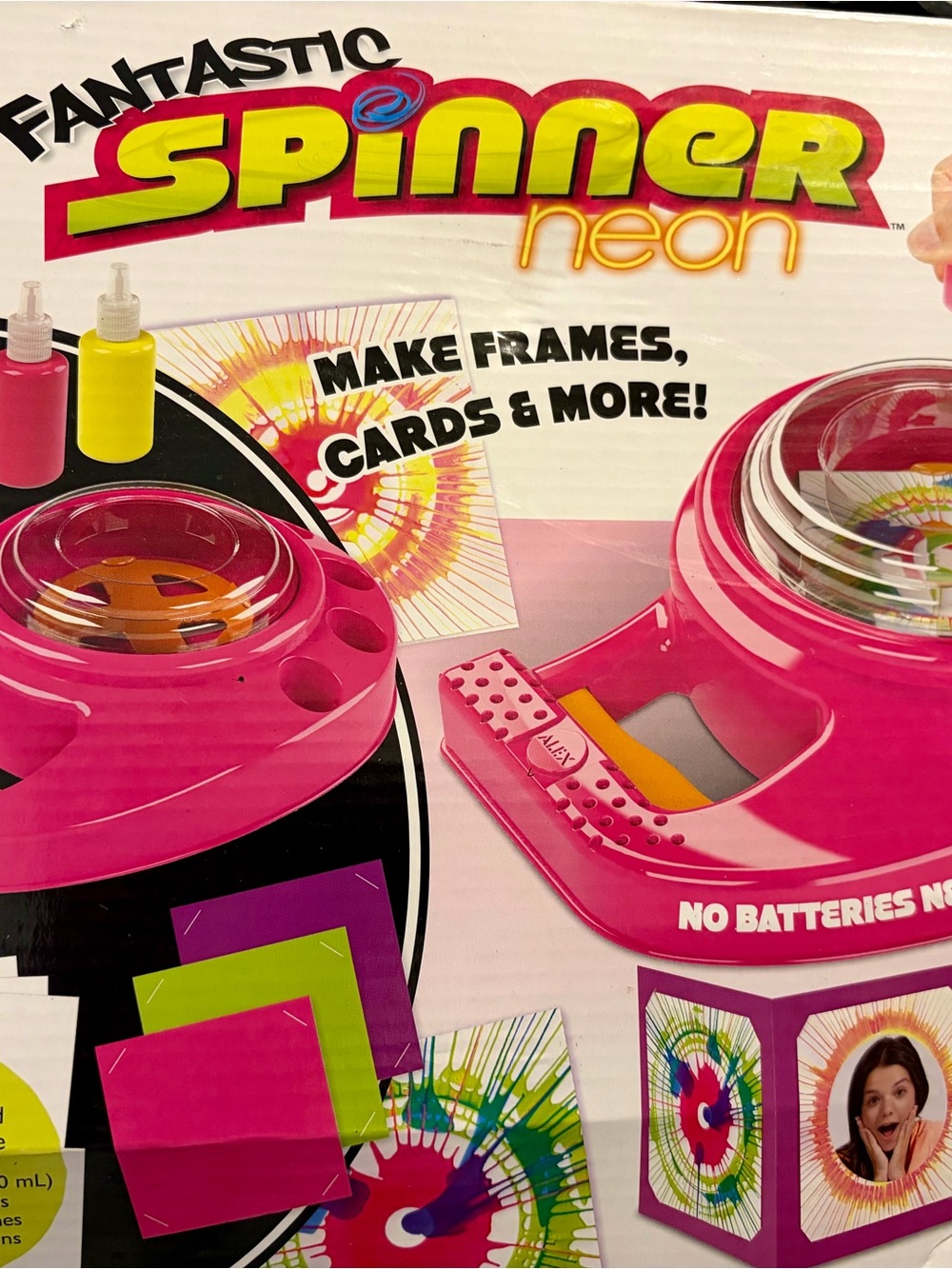 Fantastic Spinner Neon Art Maker - Hot Pink